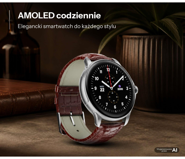 HMD Watch X1 Silver Leather - 1597784 - zdjęcie 10